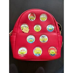 Disney Pixar Toy Story Alien Remix Loungefly Backpack, GUC